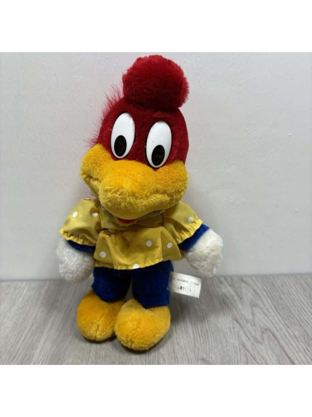 1989 Universal Studios Florida Woody Woodpecker Female Plush Stuffed Character